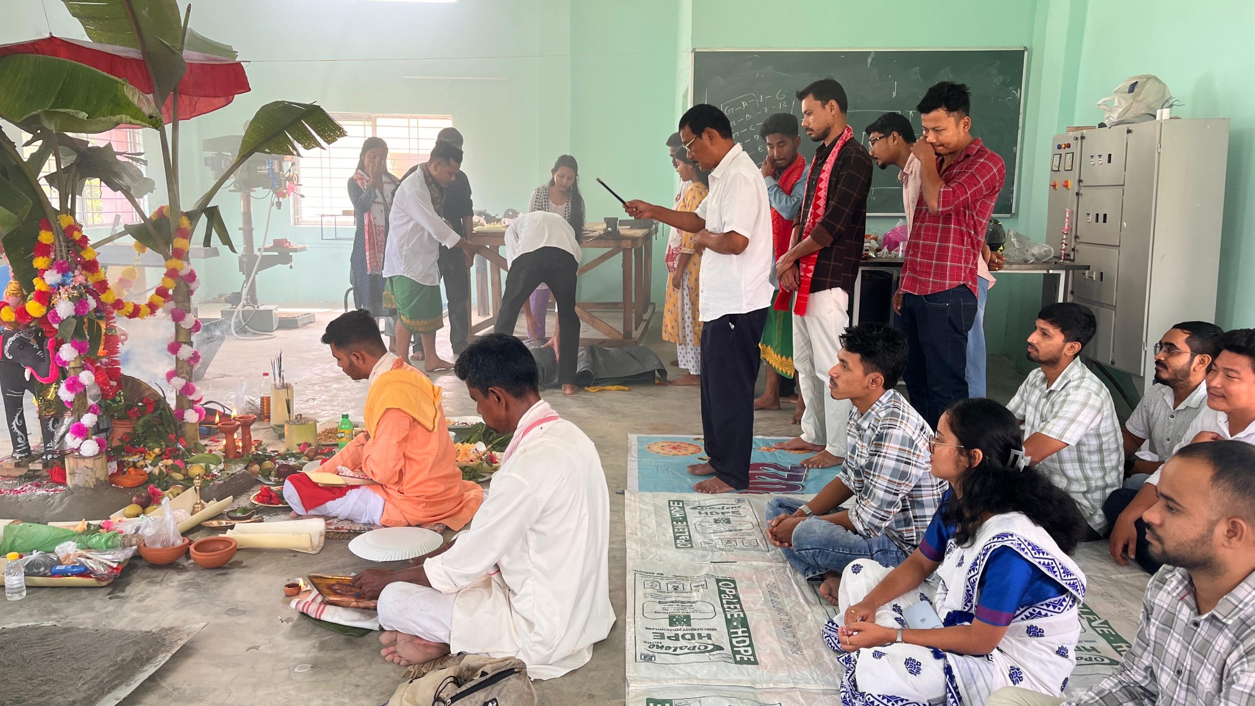 Biswakarma Puja Gallery 2025 Udalguri Polytechnic Bhergaon Assam Biswakarma Puja Gallery 2025 Udalguri Polytechnic Bhergaon Assam